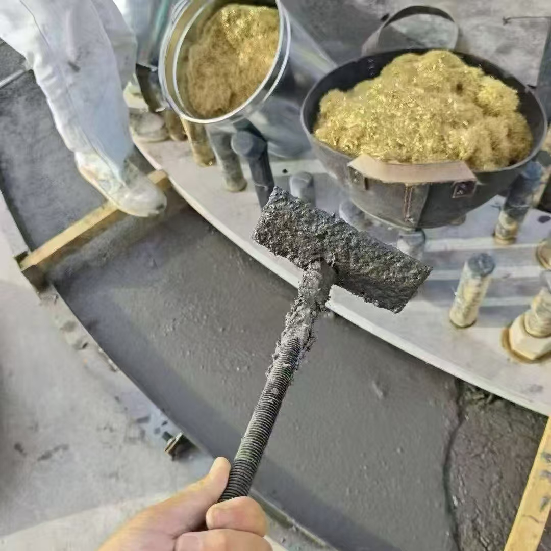 资源C120钢纤维高强无收灌浆料 轧机压缩机汽轮机发电机锻压设备底座灌浆材料